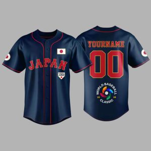 Japan 2026 World Baseball Classic Custom Jersey 1 Japan 2026 World Baseball Classic Custom Jersey 1