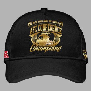 New England Patriots 2025 AFC Conference 12X Champions Hat 1 New England Patriots 2025 AFC Conference 12X Champions Hat 1