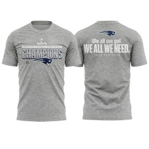 New England Patriots 2025 AFC Champions Locker Room Shirt