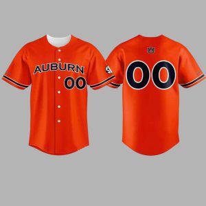 Auburn Tigers Softball 2026 New Season Baseball Jersey