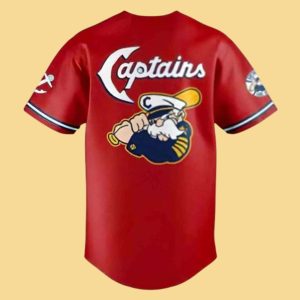 Captains Our Bold New Look 2026 Red Baseball Jersey 2 Captains Our Bold New Look 2026 Red Baseball Jersey 2