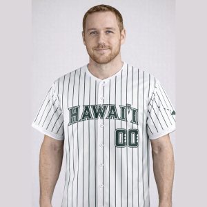 Hawaii Rainbow Warriors Baseball New Uniform 2026 Personalized Baseball Jersey 1