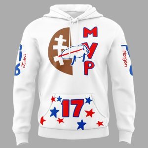 Buffalo Bills Josh Allen 17 MVP Hoodie 1 Buffalo Bills Josh Allen 17 MVP Hoodie 1