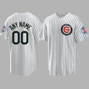 Chicago Cubs 150th Anniversary Special Edition Baseball Jersey