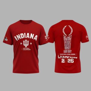 2026 Indiana Hoosiers National Championship Hoodie 4