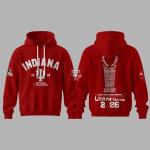 2026 Indiana Hoosiers National Championship Hoodie 1