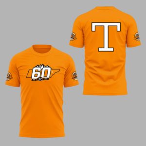 Tennessee Vols 60th Anniversary The Throwback Night 1966 2026 Shirt 1