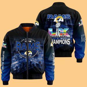2026 Los Angeles Rams LX Champions Commemorative Jacket