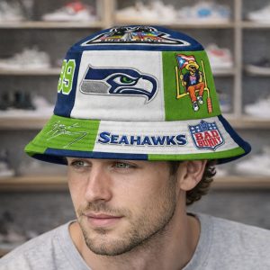 Seattle Seahawks x Bad Bunny LX 2026 Bucket Hat 1