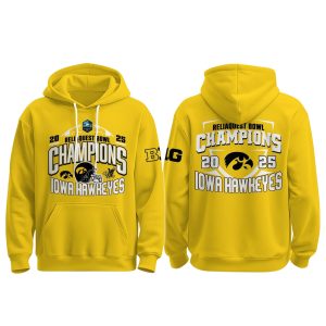 Iowa Hawkeyes ReliaQuest Bowl Champions 2025 Hoodie 2 Iowa Hawkeyes ReliaQuest Bowl Champions 2025 Hoodie