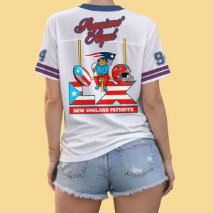 2026 New England Patriots Benito Bowl LX Football Jersey 1 2026 New England Patriots Benito Bowl LX Football Jersey 1