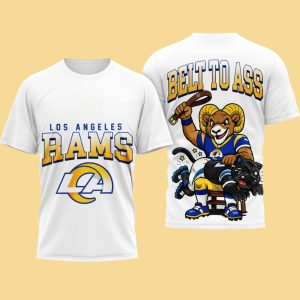 Los Angeles Rams Belt To Ass Shirt 1