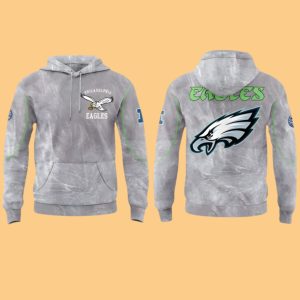 90s Philadelphia Eagles Starter Acid Wash Hoodie