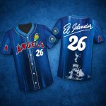 2026 Angels Salvadoran Heritage Day Jersey Giveaway