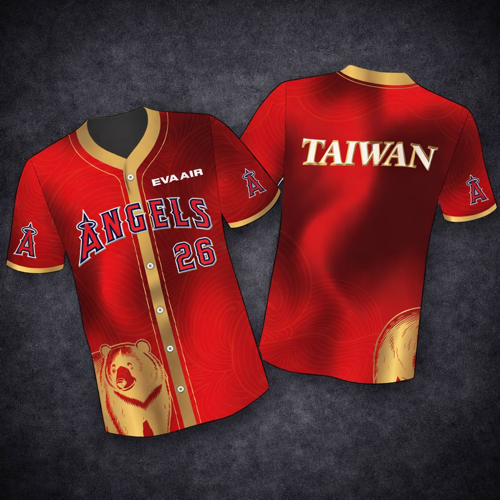 2026 Angels Taiwanese Heritage Night Jersey Giveaway 2026 Angels Taiwanese Heritage Night Jersey Giveaway