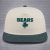 2026 Chicago Bears Patrick’s Day Metallic Hat