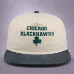2026 Chicago Blackhawks Patrick’s Day Metallic Hat
