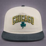 2026 Chicago Bulls Patrick’s Day Metallic Hat
