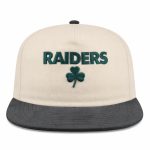 2026 Las Vegas Raiders Patrick’s Day Metallic Hat