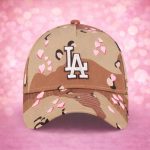 2026 Los Angeles Dodgers Camo Hearts Valentine's Day Hat