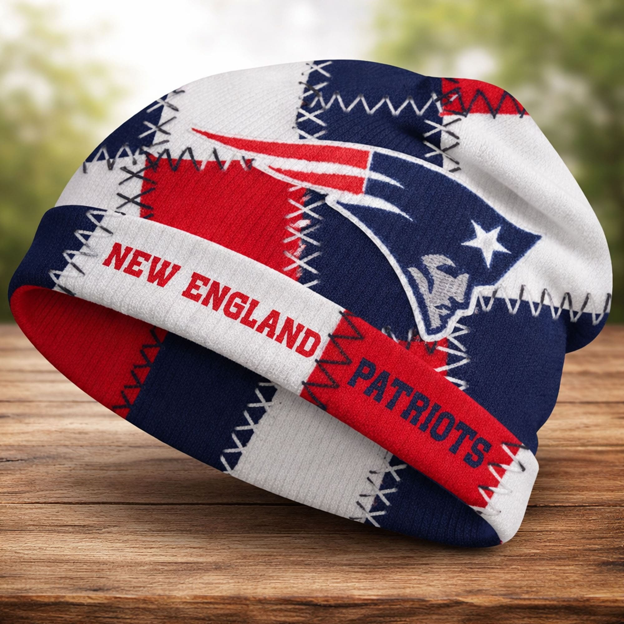 2026 New England Patriots Beanie Hat 2026 New England Patriots Beanie Hat
