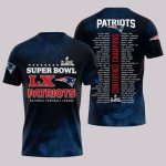 2026 New England Patriots Super Bowl LX Champions Patriots Conference Champions Shirt