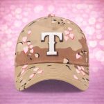 2026 Rangers Camo Hearts Valentine's Day Hat
