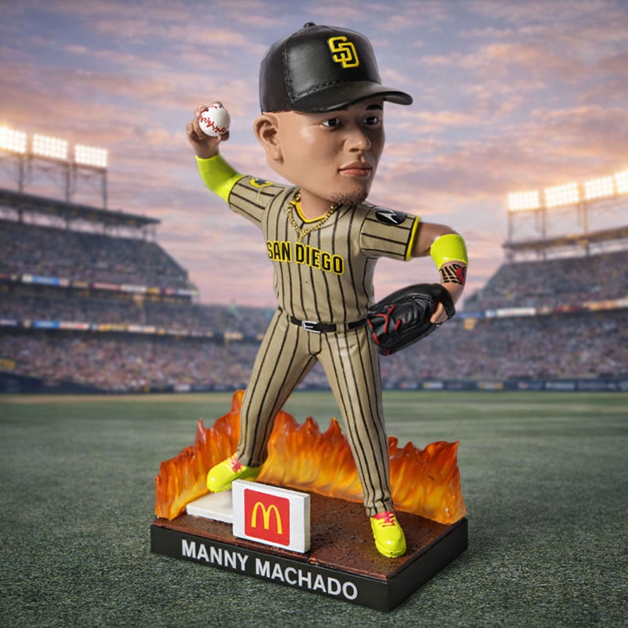 2026 San Diego Padres Manny’s Hot Corner Bobblehead Giveaway 2026 San Diego Padres Manny’s Hot Corner Bobblehead Giveaway