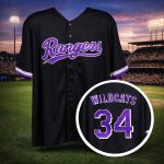 2026 Texas Rangers Abilene Christian University Giveaway Jersey