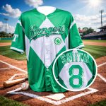 2026 Texas Rangers Green Josh Smith Power Giveaway Jersey
