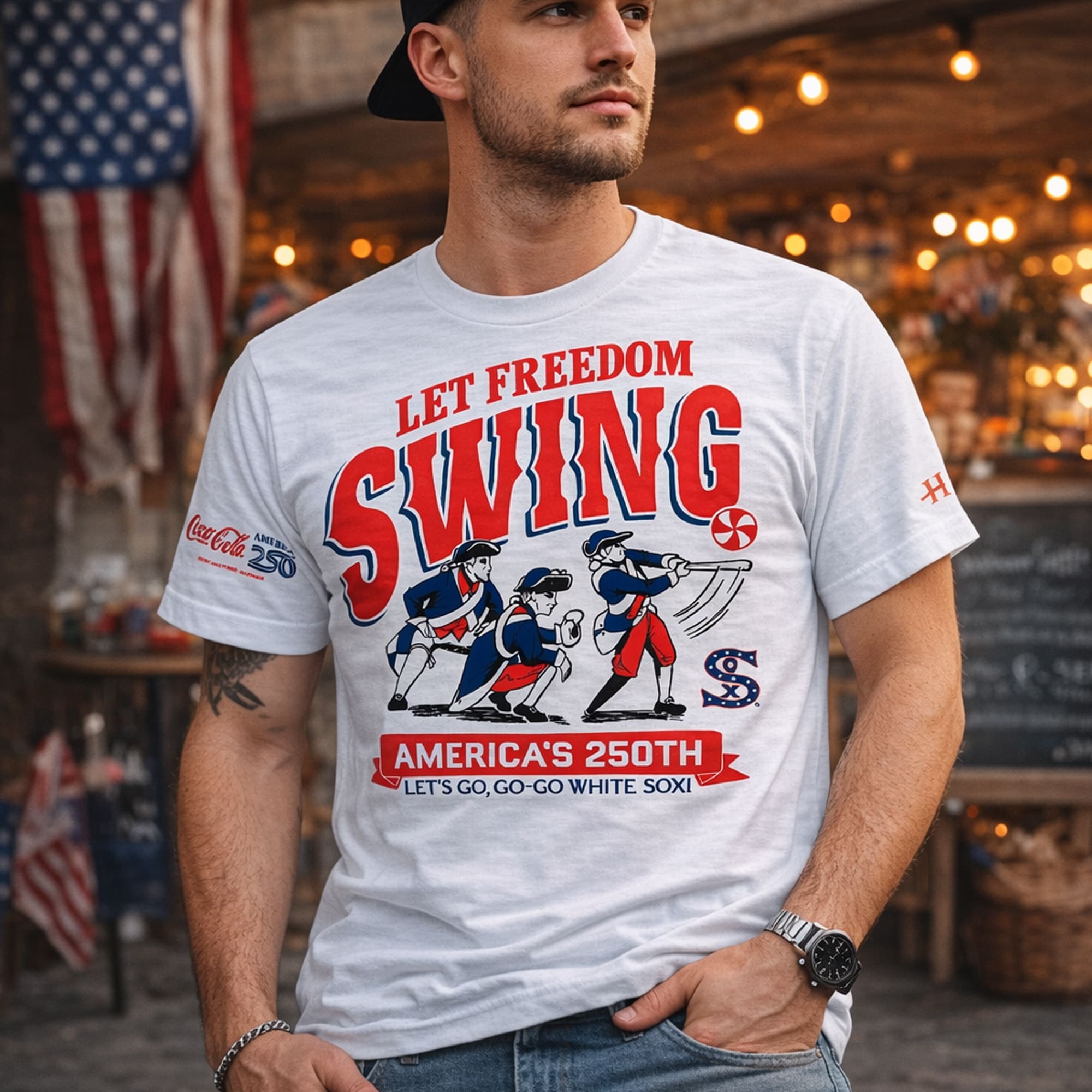 2026 White Sox America’s 250th Homage T-Shirt Giveaway 2026 White Sox America’s 250th Homage T-Shirt Giveaway