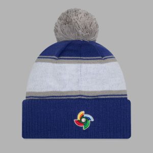 Israel 2026 World Baseball Classic Knit Beanie Hat 2 Israel 2026 World Baseball Classic Knit Beanie Hat 2