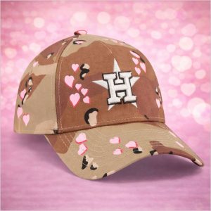 2026 Houston Astros Camo Hearts Valentine's Day Hat 1 2026 Houston Astros Camo Hearts Valentine's Day Hat 1