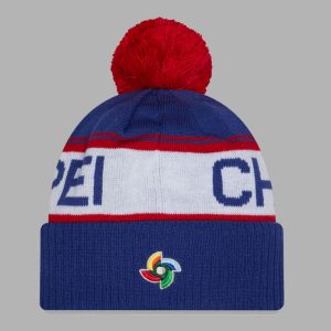 Chinese Taipei 2026 World Baseball Classic Knit Beanie Hat 2