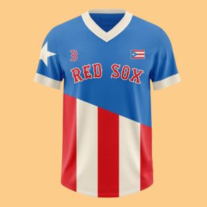 2026 Red Sox Puerto Rican Celebration Jersey Giveaway