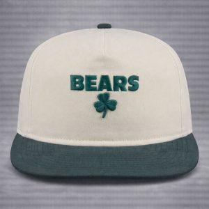 2026 Chicago Bears Patrick’s Day Metallic Hat