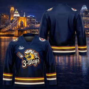 Cincinnati Cyclones 3 Ways Hockey 2026 Jersey