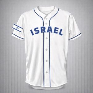 Israel 2026 World Baseball Classic Jersey 1