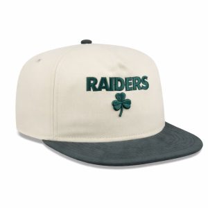 2026 Las Vegas Raiders Patrick’s Day Metallic Hat