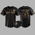 Boston Red Sox 2026 Fourth Wing Night Custom Jersey
