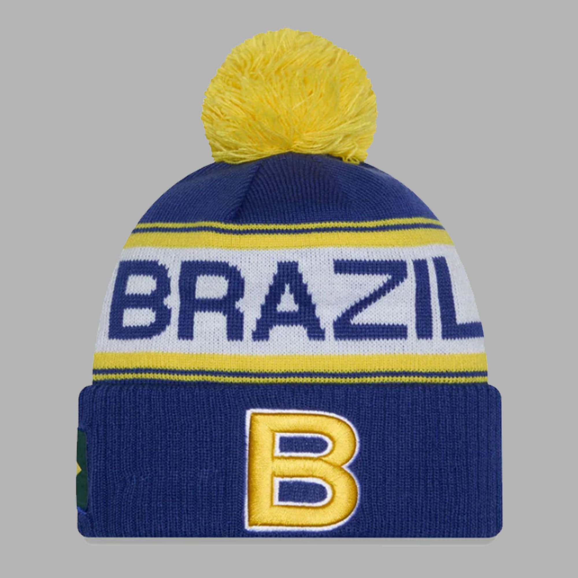 Brazil 2026 World Baseball Classic Knit Beanie Hat Brazil 2026 World Baseball Classic Knit Beanie Hat