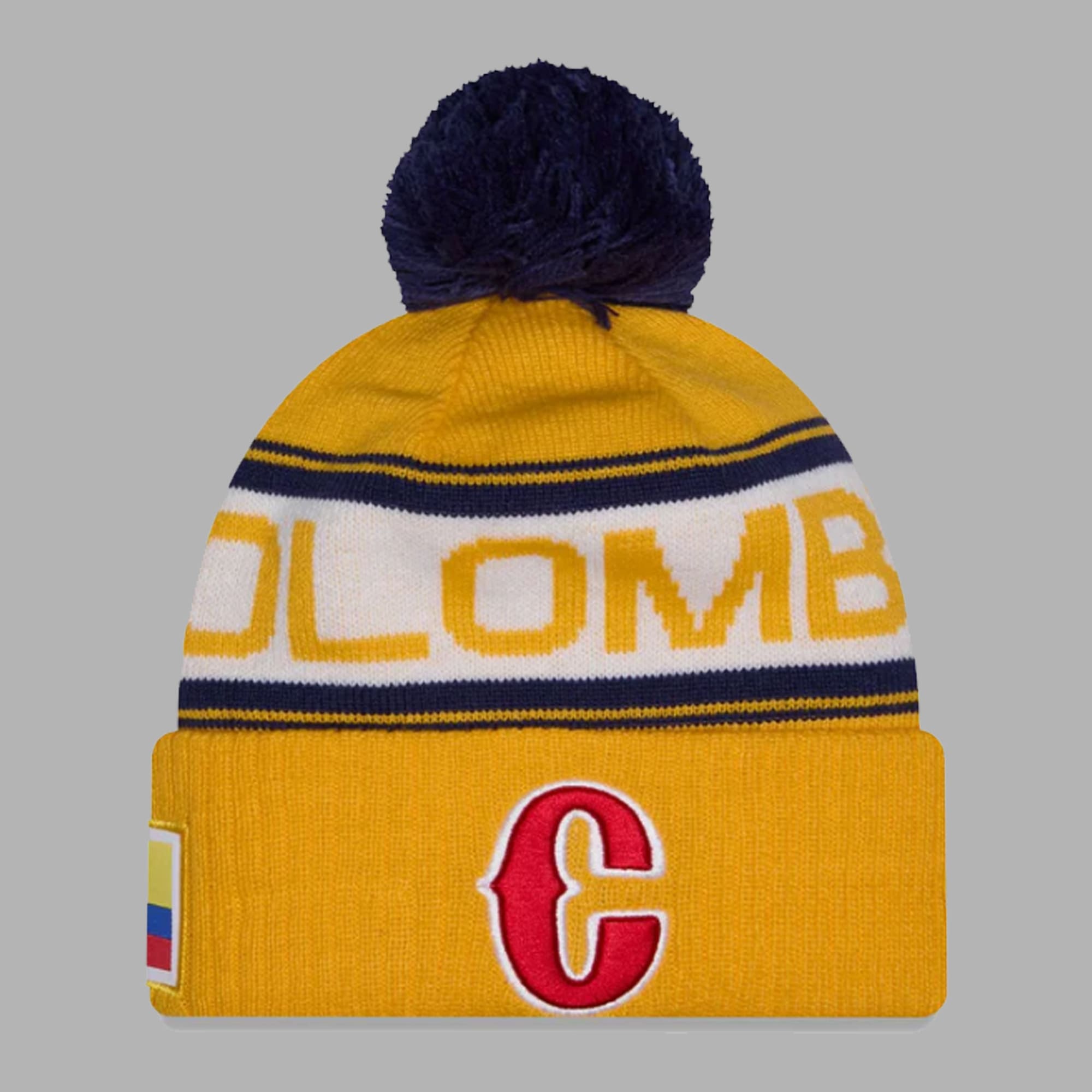 Colombia 2026 World Baseball Classic Knit Beanie Hat Colombia 2026 World Baseball Classic Knit Beanie Hat