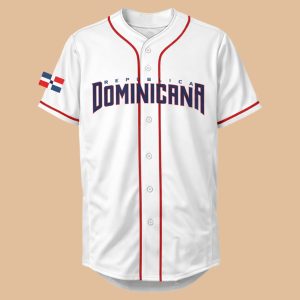 Dominican Republic 2026 World Baseball Classic Jersey 3 Dominican Republic 2026 World Baseball Classic Jersey 1