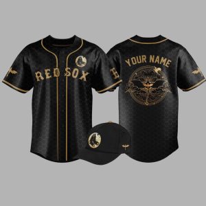Boston Red Sox 2026 Fourth Wing Night Custom Jersey