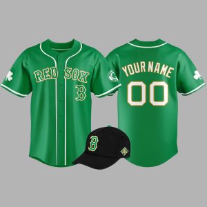 Boston Red Sox 2026 Patricks Day Baseball Jersey