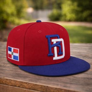 Dominican Republic World Baseball Classic 2026 Red Blue Hat