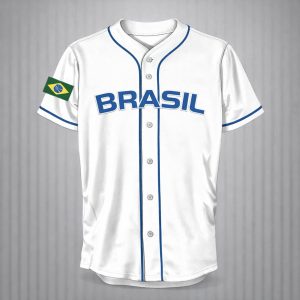 Team Brazil 2026 World Baseball Classic Jersey 1