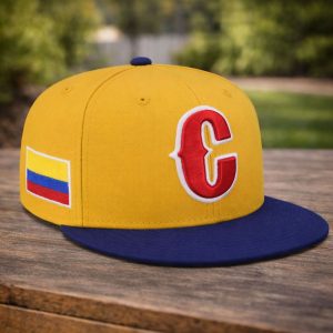 Colombia World Baseball Classic 2026 Yellow Navy Hat