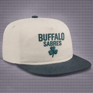 2026 Buffalo Sabres Patrick’s Day Metallic Hat 1