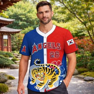 2026 Angels Korean Heritage Night Jersey Giveaway 1